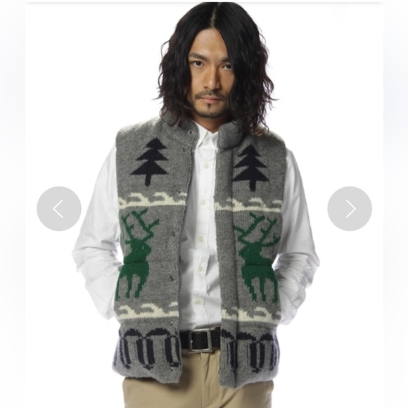 Cowichan Vest/Horacio Pagani/Italy/Heavy Knit - Picture 7 of 7